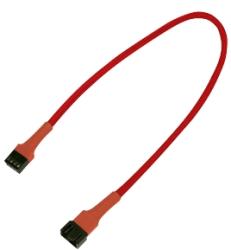 Nanoxia Cablu prelungitor Nanoxia 4-pini PWM, 30cm, Red, 900300011