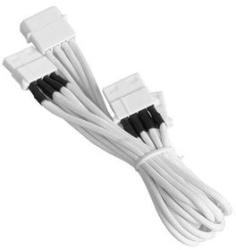 BitFenix Cablu adaptor BitFenix Alchemy 4-pini Molex la 3x 4-pini Molex, 55cm, white/white, BFA-MSC-M3MWW-RP