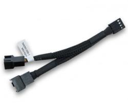 EKWB Cablu Y-Splitter EK Water Blocks EK-Cable de la 4-pini PWM la 2x4-pini PWM, 10cm, 3831109867860
