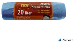 TUTI Szemeteszsák, 20 l, 20 db, 50x50 cm, 9 , TUTI, kék (PDP_018) - alter