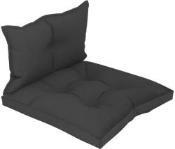 vidaXL Perne de paleți, 2 buc. , negru, material textil (47462)
