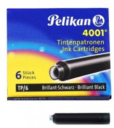 PELIKAN Patroane cerneala mici, 4001, 6 buc/set Pelikan negru 301218 (301218)