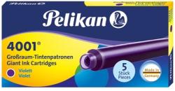 PELIKAN Patroane cerneala mari, 4001, 5 buc/set Pelikan violet 310664 (310664)