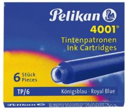 PELIKAN Patroane cerneala mici, 4001, 6 buc/set Pelikan albastru royal 301176 (301176)