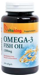 Vitaking Omega-3 ulei de peste 1200 mg 100 comprimate