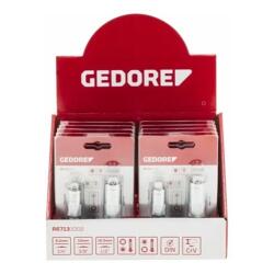GEDORE adapter 1/4"-3/8"-1/2" DISPLAY (10 db) R67139010 (R67139010)