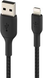 Belkin USB apa - Lightning apa Adat- és töltőkábel 2m - Fekete (CAA002BT2MBK)