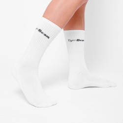 GymBeam 3/4 Socks 3Pack White zokni - GymBeam L/XL