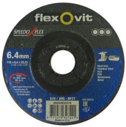 Flexovit Speedo flex tisztító korong 115x6, 4mm Inox (FLEX-327421)