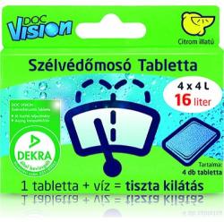  Doc Vision - Nyári szélvédőmosdó tabletta 4 db = 16 Liter, kifutó termék