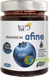BUN DE TOT Dulceata de Afine fara Zahar Adaugat 360g