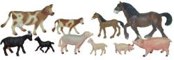 Miniland - Animale domestice cu puii set de 10 figurine (ML27430)
