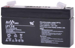 Max Power Acumulator stationar SLA 6V 1.3Ah Maxpower (BAT0400) - electrostate