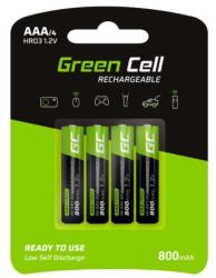 Green Cell Green Cell 4x akkumulátor újratölthető elem AAA HR03 800mAh (GC-35383)