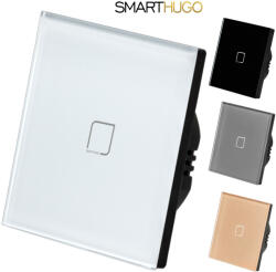 Smarthugo 1 Körös Fehér Dimmer Villanykapcsoló (sh100301)