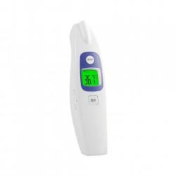 Strend Pro Termometru cu infrarosu Jiacom, fara contact, alerta febra, 30 masuratori, 2 bateri AAA, LCD