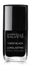 Gabriella Salvete Longlasting Enamel lac de unghii 11 ml pentru femei 01 Deep Black