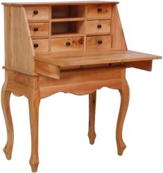 vidaXL Birou secretar, 78 x 42 x 103 cm, lemn masiv de mahon (283842)