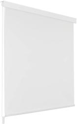 vidaXL Jaluzea roletă de duș, alb, 160x240 cm (142845) Perdea de dus