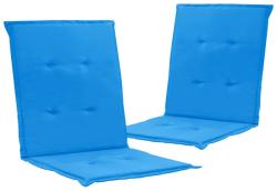 vidaXL Perne pentru scaun de grădină, 2 buc. , albastru, 100x50x3 cm (47554)