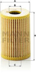 Mann Filter HU 610 x Olajszűrő, HU610X