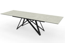 ATLAS design bővíthető étkezőasztal - beton- 180-220-260cm (40840)