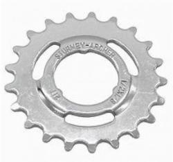 Sturmey Archer 3 körmös hátsó lánckerék, 19T, ezüst színű, süllyesztett (1, 5 mm eltolás), 1/8-os láncokhoz (3 mm vastagság)