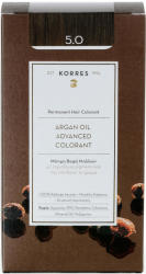 KORRES Argan Oil Advanced Colorant - Перманентная краска для волос 5.0 Светло-коричневый