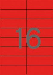 APLI Etikett, 105x37 mm, színes, APLI, piros, 1600 etikett/csomag (LCA12978) - officesprint
