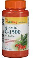 Vitaking Vitamina c 1500mg cu macese 60cpr VITAKING