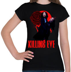 printfashion killing eve - Női póló - Fekete (2572474)