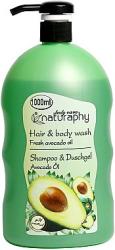 Naturaphy Șampon-gel de duș cu ulei de avocado - Naturaphy 1000 ml