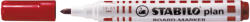 STABILO Marker pentru tabla Stabilo Plan 64, varf rotund, 2.5-3.5mm, rosu (SW6413) - forit