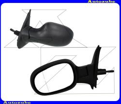 NISSAN MICRA 3 2007.11-2010.06 /K12/ Visszapillantó tükör bal, manuális, aszférikus tükörlappal, fekete borítással 6164548