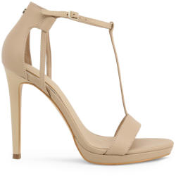  Sandale femei Guess model FL6TEU_LEA03_TECRU, culoare Maro, marime 40 EU
