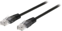 VIVA 75115 S Cat-5e F/UTP internetkábel, fekete, 5 m