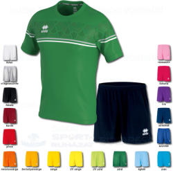 ERREA DIAMANTIS & NEW SKIN SET futball mez + nadrág SZETT - zöld-világosszürke-fehér