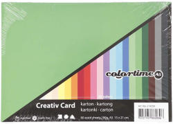 CCHOBBY Színes karton, fotókarton, A/5, 180g, 20 szín, 60 lap/cs (CRC-214250) - mesescuccok