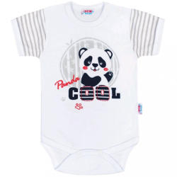 NEW BABY Baba rövid ujjú body New Baby Panda - pindurka - 2 390 Ft