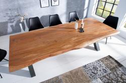 LuxD Luxus étkezőasztal Massive X 200 cm - honey
