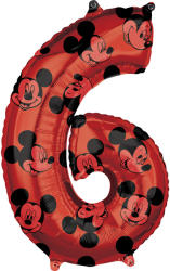 Anagram 6. szám, fólia lufi, Mickey Mosue Forever, 66 cm