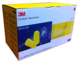 3M Magyarország 3M Es-01-001 Earsoft Füldugó Neon Sárga, 250 pár/dob (3M_ES-01-001)