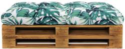 vidaXL Pernă de scaun de grădină, verde, 120x80x10 cm, material textil (47506)