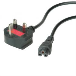 Valueline Cablu de alimentare UK la IEC C5 2.5A 1.8m Negru, Value 19.99. 2016 (19.99.2016-50)
