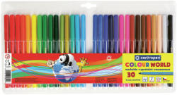 Centropen Carioci CENTROPEN Colour World 7550, 30 culori/set