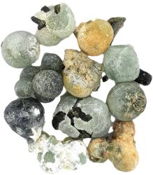  Prehnit Natural Brut - 22-33 x 19-26 mm - ( M ) - 1 Buc