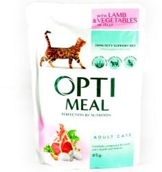 Optimeal Cat Miel si Legume in Jeleu 12 x 85 gr