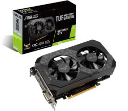 ASUS TUF Gaming GeForce GTX 1650 OC 4GB GDDR6 (TUF-GTX1650-O4GD6-GAMING/90YV0EH0-M0NA00) Placa video