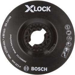 Bosch X-LOCK alátéttányér, puha Ø125 mm (2608601714)