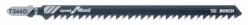 Bosch 5 részes Speed for Wood szúrófűrészlap-készlet T344D, 152 mm (2608633A34)